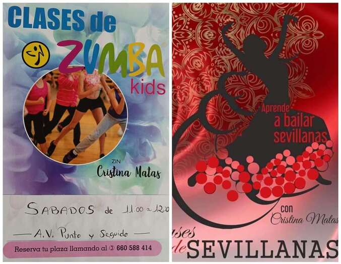 Carteles de los nuevos talleres/TA.